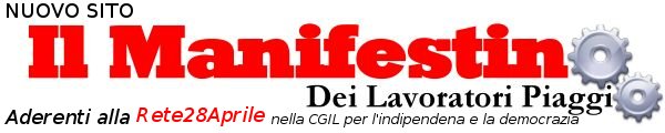 Link al Sito dei
                              lavotratori Piaggio aderenti alla
                              Rete28Aprile